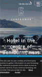 Mobile Screenshot of hotelcentromar.com