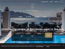 Tablet Screenshot of hotelcentromar.com